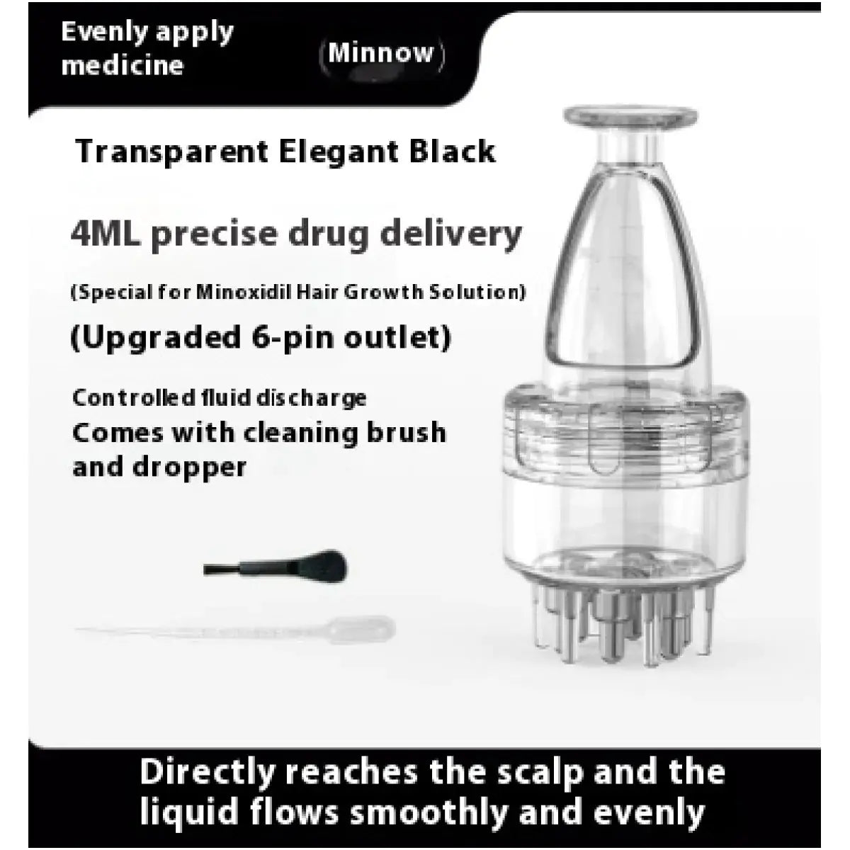 GlowComb™ Precision Hair Growth Serum Dispenser